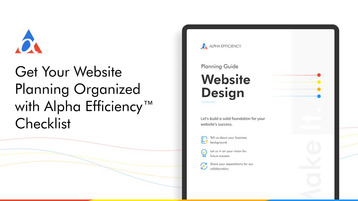 Download Website Planning Checklist From Alpha Efficiency - Gradient Picture Collection - Desktop Quality